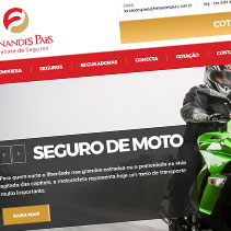 Web site Fernandes Paes Corretora de Seguros em Jundiaí